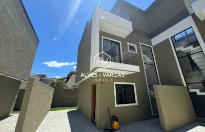 Casa com 3 quartos à venda na rua luiz gallieri, 130, uberaba, curitiba por r$ 759.000