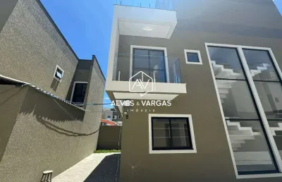 Casa com 3 quartos à venda na rua luiz gallieri, 130, uberaba, curitiba por r$ 785.000
