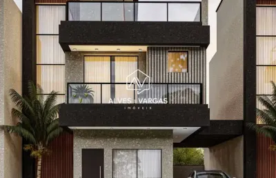 Casa em condomínio fechado com 3 quartos à venda na rua joão antônio prosdócimo, 527, uberaba, curitiba por r$ 899.000