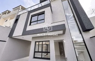 Casa com 3 quartos à venda na rua pedro drulla, 82, jardim das américas, curitiba por r$ 1.160.000