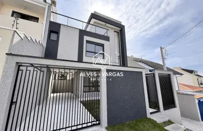 Casa com 3 quartos à venda na rua pedro drulla, 82, jardim das américas, curitiba por r$ 1.169.000