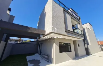 Casa com 3 quartos à venda na rua são bento, 1092, hauer, curitiba por r$ 1.070.000