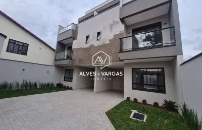 Casa em condomínio fechado com 3 quartos à venda na rua rodolpho senff, 1101, jardim das américas, curitiba por r$ 995.000
