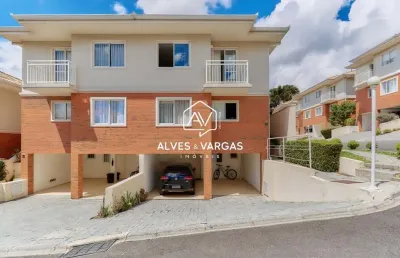 Casa em condomínio fechado com 4 quartos à venda na joao carlos de souza e castro, 358, guabirotuba, curitiba por r$ 1.599.000