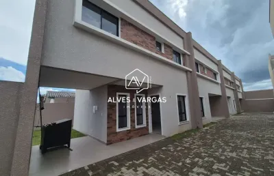 Casa em condomínio fechado com 3 quartos à venda na rua padre josé martini, 773, santa felicidade, curitiba por r$ 605.000