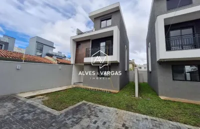 Casa em condomínio fechado com 4 quartos à venda na rua tucum, 26, uberaba, curitiba por r$ 790.000