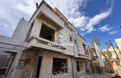 Casa em condomínio fechado com 3 quartos à venda na rua tenente joão gomes da silva, 1182, mercês, curitiba por r$ 1.070.000