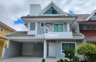Casa em condomínio fechado com 5 quartos à venda na rua capitão leônidas marques, 1083, uberaba, curitiba por r$ 2.250.000