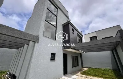 Casa em condomínio fechado com 3 quartos à venda na rua tucum, 58, uberaba, curitiba por r$ 795.000