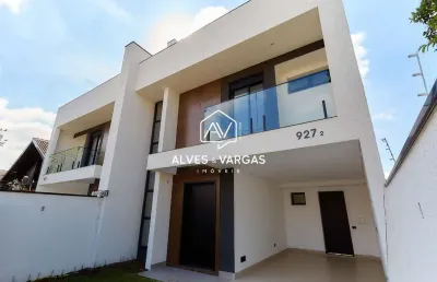 Casa com 3 quartos à venda na rua coronel alfredo ferreira da costa, 927, jardim das américas, curitiba por r$ 1.196.000