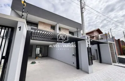 Casa com 3 quartos à venda na rua joaquim amaral, 312, jardim das américas, curitiba por r$ 1.320.000