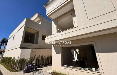 Casa em condomínio fechado com 3 quartos à venda na rua josé de melo braga junior, 54, jardim das américas, curitiba por r$ 1.100.000