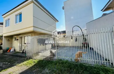 Casa em condomínio fechado com 3 quartos à venda na rua niterói, 1687, cajuru, curitiba por r$ 395.000