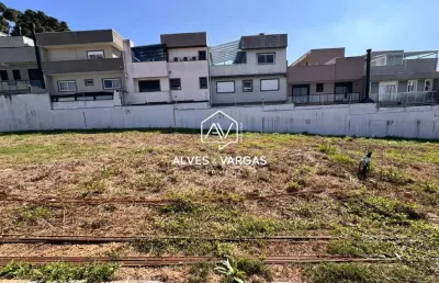 Terreno em condomínio fechado à venda na rua coronel josé carvalho de oliveira, 1798, uberaba, curitiba, 153 m2 por r$ 452.000
