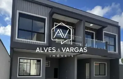 Casa em condomínio fechado com 3 quartos à venda na padre manoel da nóbrega, 1350, fanny, curitiba por r$ 750.000