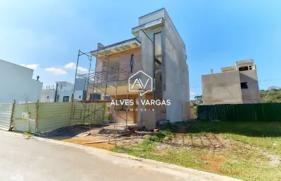 Casa em condomínio fechado com 3 quartos à venda na rua irma schreiner maran, 503, santa cândida, curitiba por r$ 1.350.000
