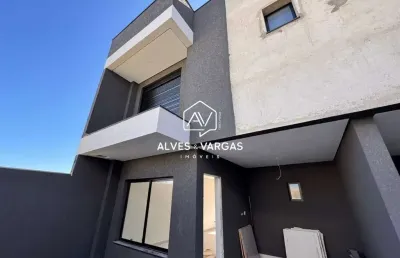 Casa em condomínio fechado com 3 quartos à venda na rua mário bueno sobrinho, 57, uberaba, curitiba por r$ 740.000