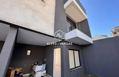 Casa em condomínio fechado com 3 quartos à venda na rua mário bueno sobrinho, 57, uberaba, curitiba por r$ 780.000
