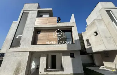 Casa em condomínio fechado com 3 quartos à venda na rua henrique martins torres, 1487, boqueirão, curitiba por r$ 849.000