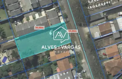 Terreno à venda na rua república islâmica do irã, 636, jardim das américas, curitiba, 1000 m2 por r$ 1.750.000