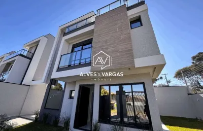 Casa com 3 quartos à venda na rua joaquim augusto de andrade, 349, jardim das américas, curitiba por r$ 1.690.000