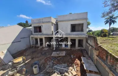 Casa em condomínio fechado com 3 quartos à venda na rua jorge cury brahim, 736, pilarzinho, curitiba por r$ 640.000