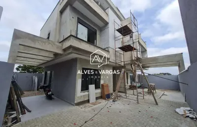 Casa em condomínio fechado com 3 quartos à venda na nereu ramos, 137, guabirotuba, curitiba por r$ 1.200.000
