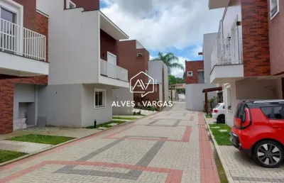 Casa em condomínio fechado com 3 quartos à venda na rua bernardo sobieck, 486, campo comprido, curitiba por r$ 794.872