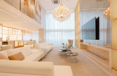 Condomínio one sixty cyrela | apartamento de alto padrão à venda no one sixty cyrela by yoo, vila olímpia, 4 quartos, sendo 4 suítes, 278m², mobiliado e decorado, projeto lethicia panossian, 4 vagas e