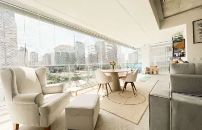 Condomínio artsy itaim r. cel. joaquim ferreira lobo, 361. apartamento a venda itaim bibi, 3 quartos, sendo 3 suítes, mobiliado, reformado, 181 m², 3 vagas e lazer completo no condomínio edifício arts