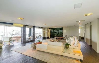 Cobertura à venda no ritz vila nova, triplex com 565 m², 3 suítes, área gourmet, spa com teto retrátil e 9 vagas de garagem.