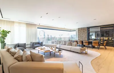 Le parc itaim na rua dr. eduardo de souza aranha, 310. apartamento à venda no condomínio le parc itaim  303 m², 4 suítes, porteira fechada no itaim