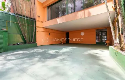 Casa comercial à venda no jardim paulista. casa comercial na alameda sarutaiá, 591 m², dividido em três pavimentos.