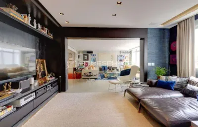 Condomínio rincão jardim américa rua peixoto gomide, 1427. apartamento à venda em jardim américa, reformado, 198 m², 2 suítes e 2 vagas