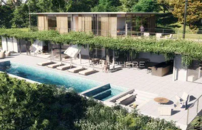 Quinta da baroneza projeto triptyque, casa à venda q.ta da baroneza, 1410 m², 6 suítes. piscina. varanda gourmet e 4 vagas. pronta para morar