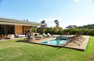 Bragança paulista, condominio quinta da baroneza. casa à venda com 5 quartos, sendo 5 suítes, 447m², piscina, quadra e 4 vagas. sp 063 rod. alkindar monteiro junqueira km 33,5