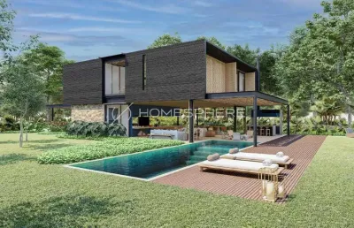 Estâncias fasano villas fasano por gálvez e márton, casa à venda trancoso bahia, praia de itapororoca, 4 quartos, sendo 4 suítes, 493 m², 2 vagas e serviços do hotel fasano ao seu alcance. complexo re