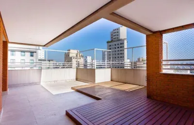 Edificio le locle jardim paulista alameda campinas, 1446. cobertura duplex à venda em jardim paulista, 440 m², 4 suítes, terraço com jacuzzi, 8 vagas e lazer completo no condomínio le locle