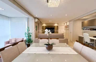 Apartamento à venda no condomínio quatro brooklin – 116 m², 3 suítes e 2 vagas – rua joaquim guarani, 472