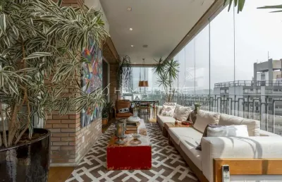 Condomínio pateo leopoldo itaim rrua leopoldo couto magalhães júnior, 1377. apartamento à venda no edifício pateo leopoldo, 415 m², 4 suítes, 5 vagas, lazer e segurança ao lado do parque do povo