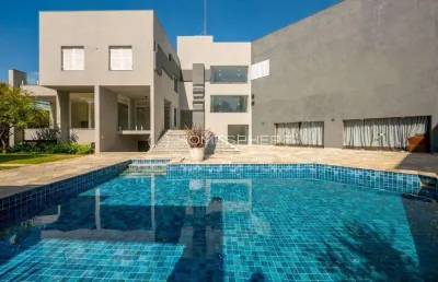 Condomínio alphaville residencial zero casa de condomínio à venda, 1200 m², 4 suítes, cinema, piscina, área gourmet, sauna, 8 vagas. luxo no alphaville res. zero.