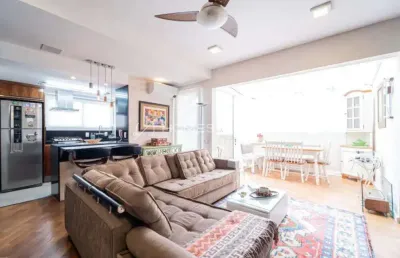 Cobertura excelente com 2 quartos sendo 1 suíte à venda no bairro vila olímpia.