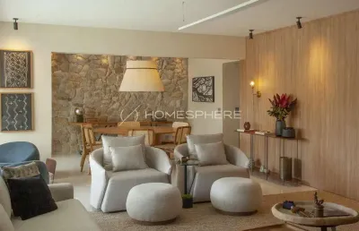 Apartamento para locação com 240m2, no uniqueness brooklin, são paulo