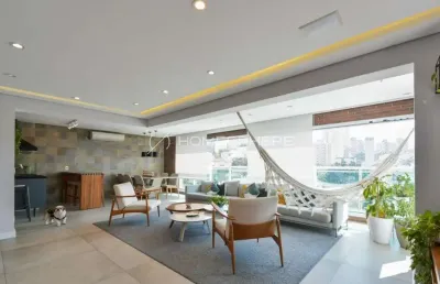 Apartamento à venda com 156 m², 3 suítes  no bairro da chácara klabin.