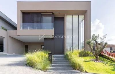 Casa a venda no genesis 2 em alphaville, 411 m²,  4 suítes, projeto de pedro paes