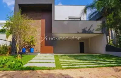 Casa nova à venda no condominio genesis 1, em alphaville, 4 suites.