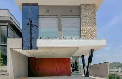 Casa a venda no  condomínio residencial new ville , santana de parnaiba, com 300 m², 3 suítes