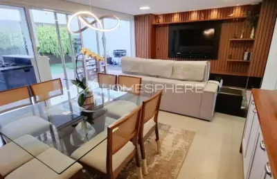Casa de condomínio com 180 m², 3 quartos sendo 1 suíte à venda no bairro tambore.