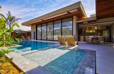 Casa em módulo 16, riviera de são lourenço, passeio itaparica. casa à venda em condomínio, 371 m², 5 suítes, piscina, área gourmet e 4 vagas