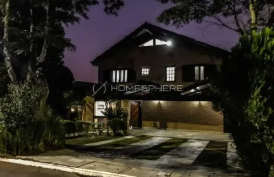 Casa de condomínio com 440 m², 5 quartos sendo 2 suítes à venda no bairro aldeia da serra.